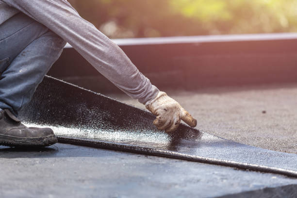Professional Crawl Space Encapsulation technician working in Englewood Cliffs, NJ